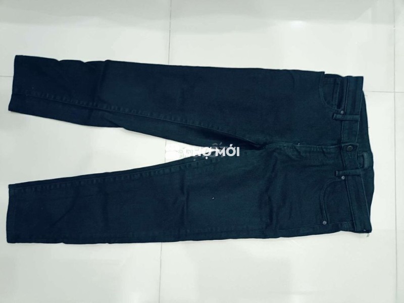Quần kaki đen uni xịn chính hãng size 29/30