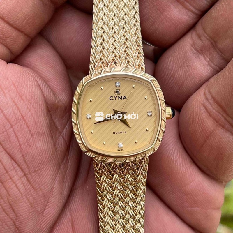 Đồng hồ nữ hiệu Cyma chính hãng Thuỵ sĩ nguyên zin