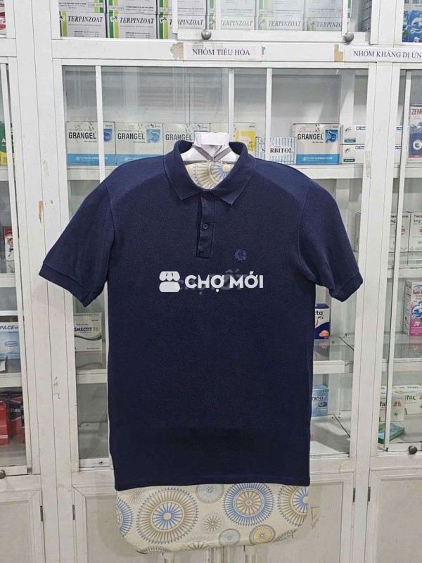 Áo thun polo FREDPERRY màu xanh đen,