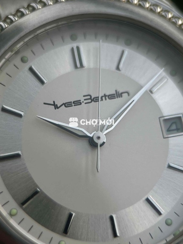 Đồng hồ Yves Bertelin full thép mặt 2 lòng cực sag