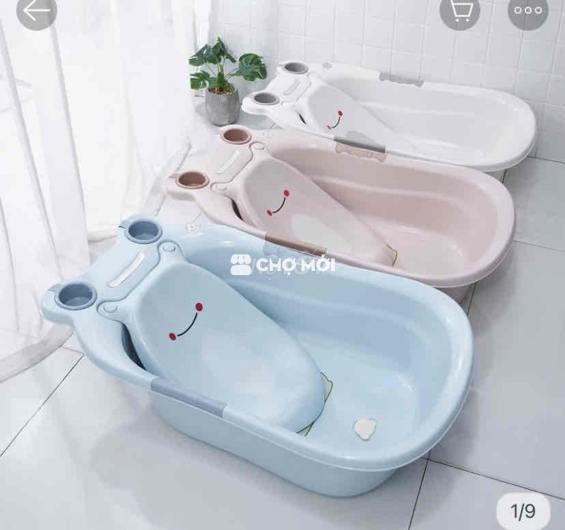 Tặng thau tắm bé