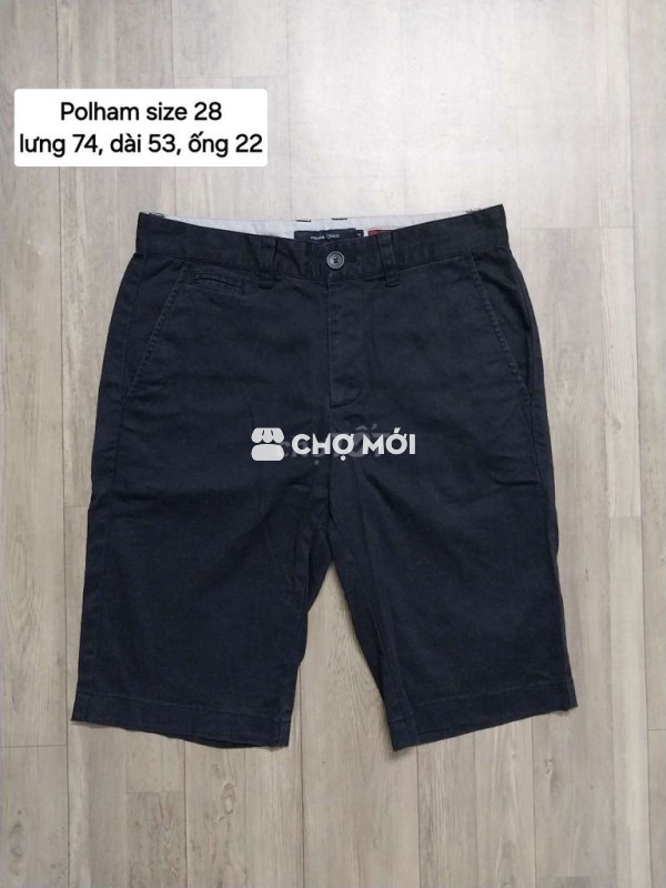 Short Polham size 28, độ mới 95%