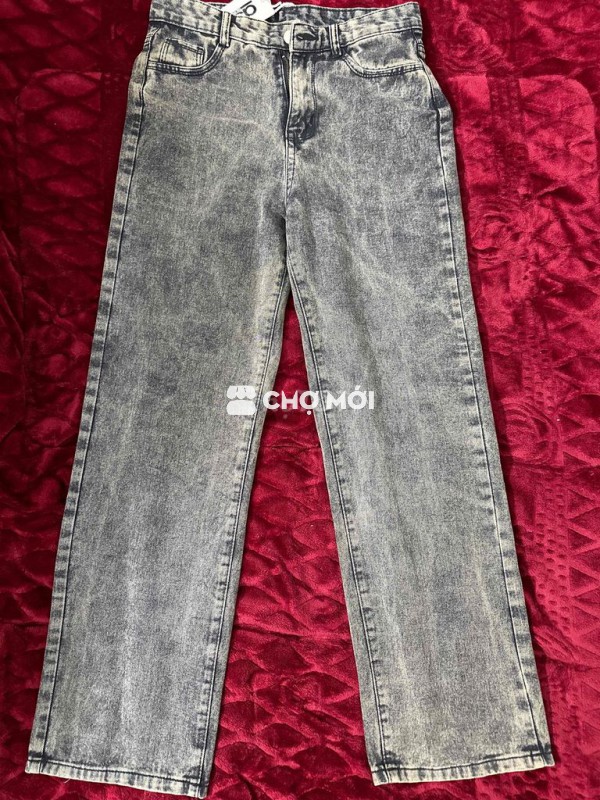 Quần jeans xám size L