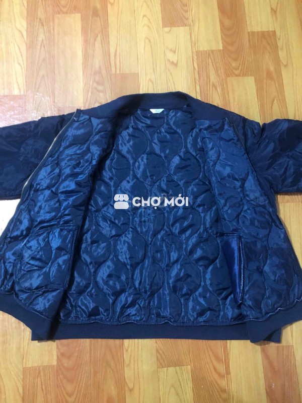 (Đồ auth…Nam) BOMBER trần bông