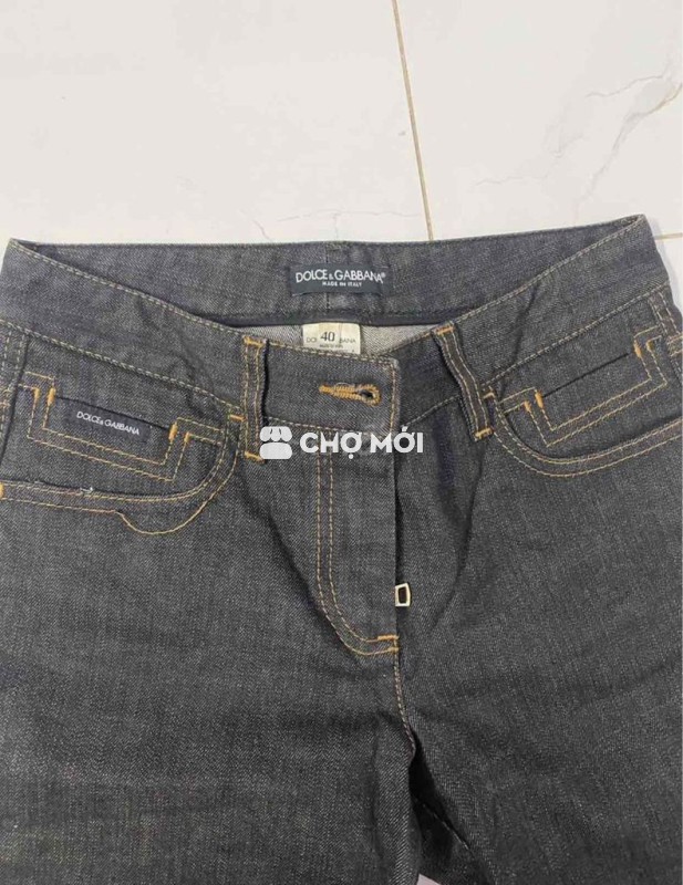 Quần Jean Nam hiệu DOLCE& GABBANA Made In Italy ch