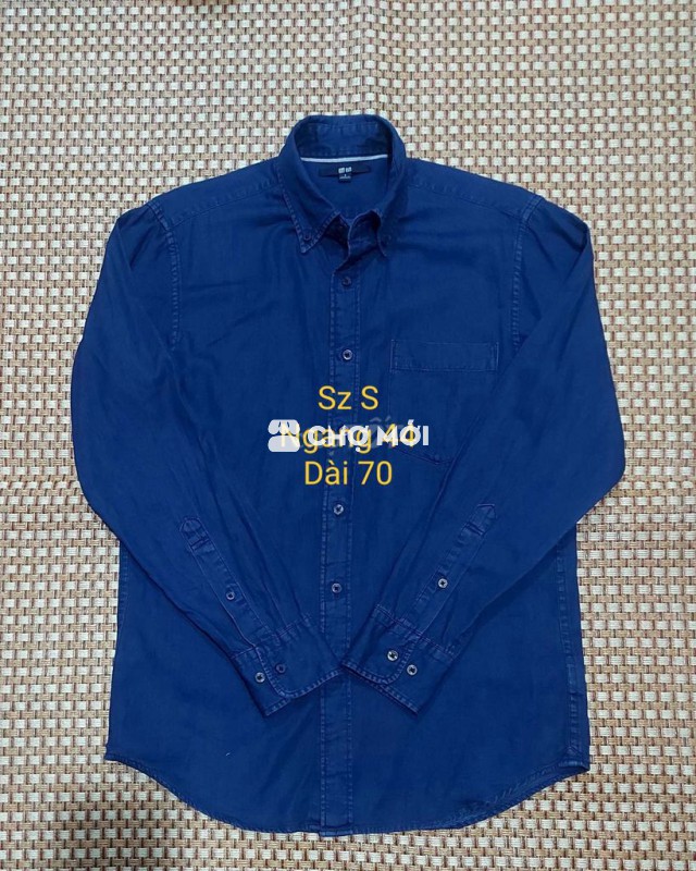 Áo sơ mi Uniqlo Jean size S