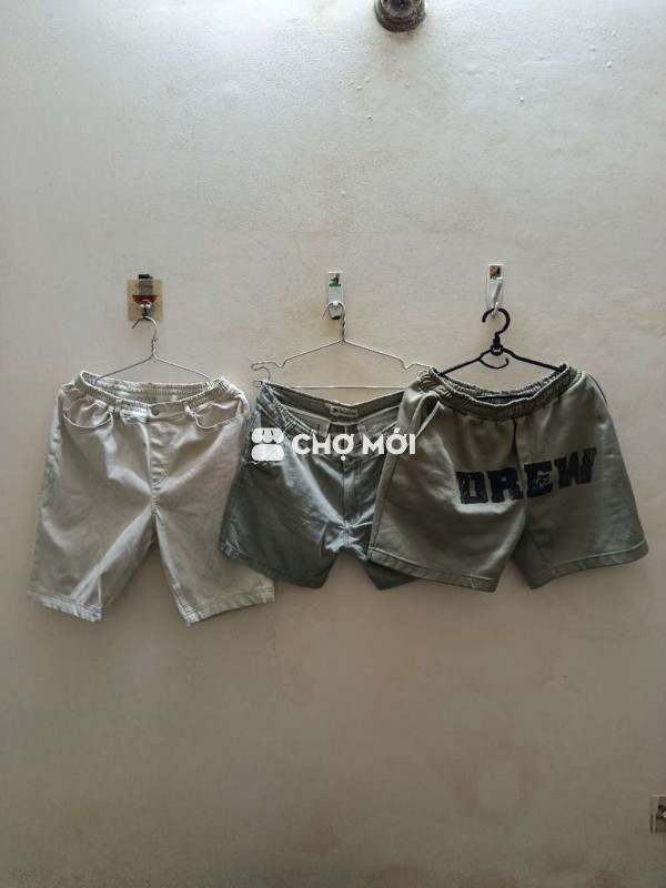 Thanh Lý 3 Quần Short Nam Bền Đẹp XL