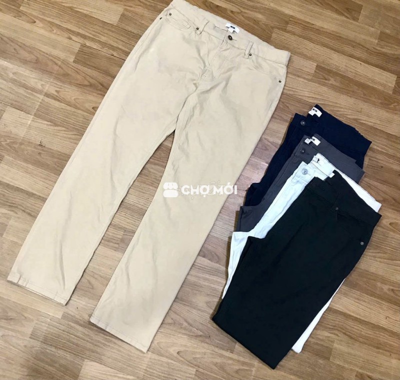 Quần kaki nam cao cấp xuất sịn