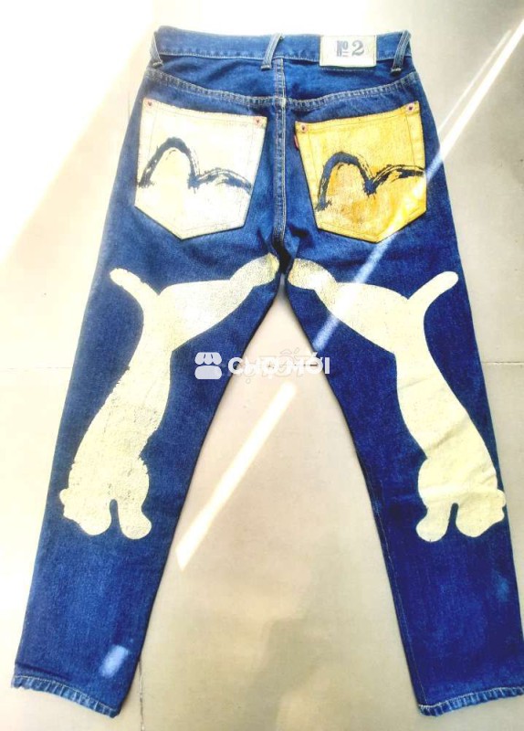 Quần nam EVISU Zise 27 bận đẹp