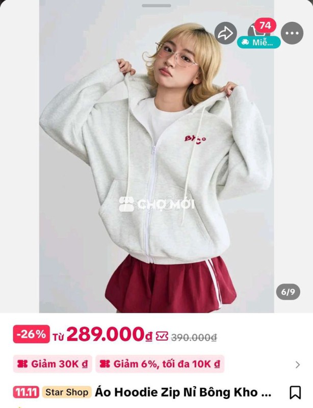 Áo khoác camcam Nỉ bông size 1