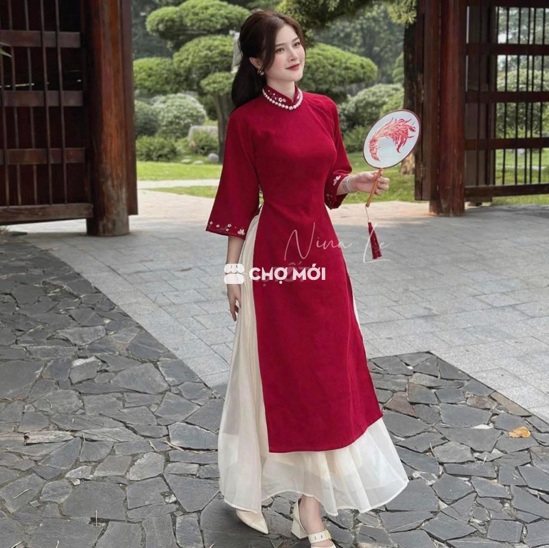 Set áo dài tết 2026