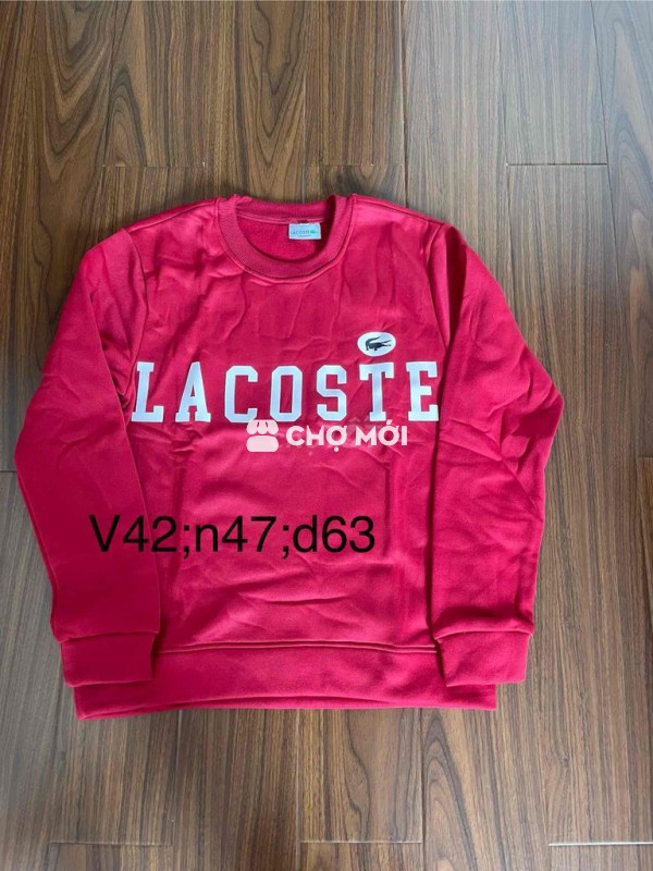 áo thu đông nỉ size S mới 98%