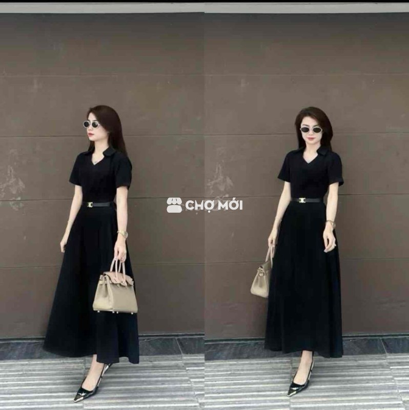 Pass đầm công sở mua 215k pass 49k