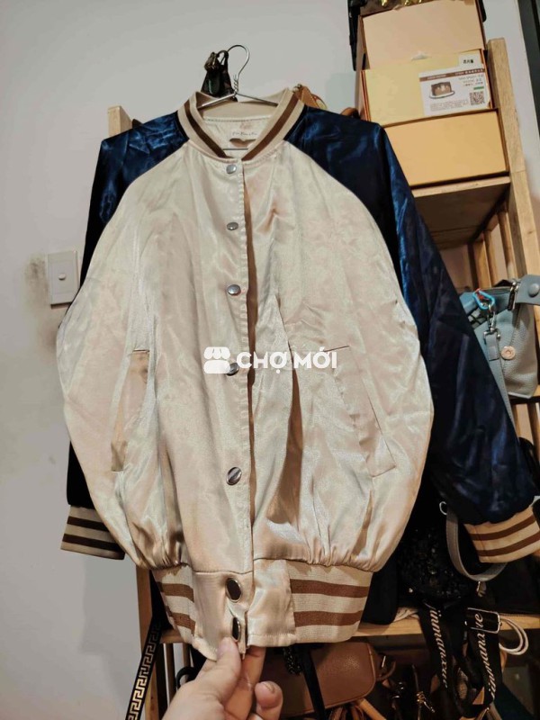 áo khoác lụa 2 lớp