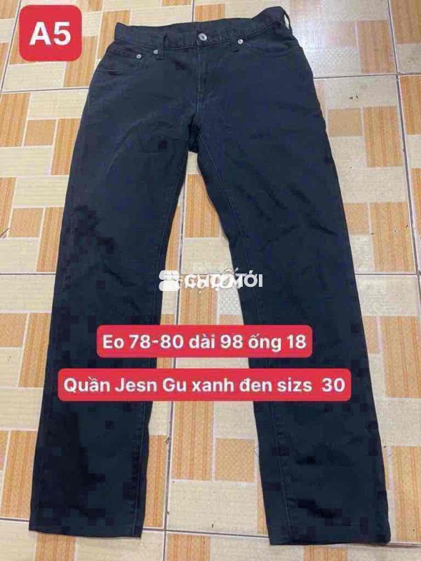 Quần Jean GU size 30