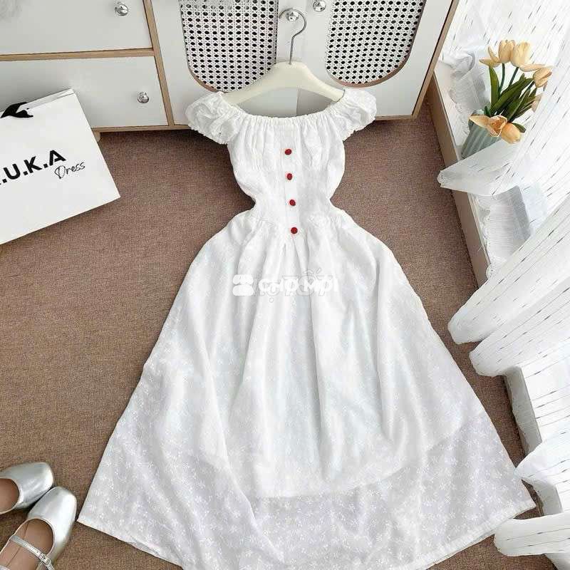 Đầm tiểu thư size S cho người 40kg đến 55kg