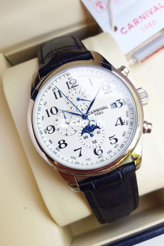 Siêu Phẩm Cực Đẹp Cơ Tự Động 6 Kim Hãng Carnival