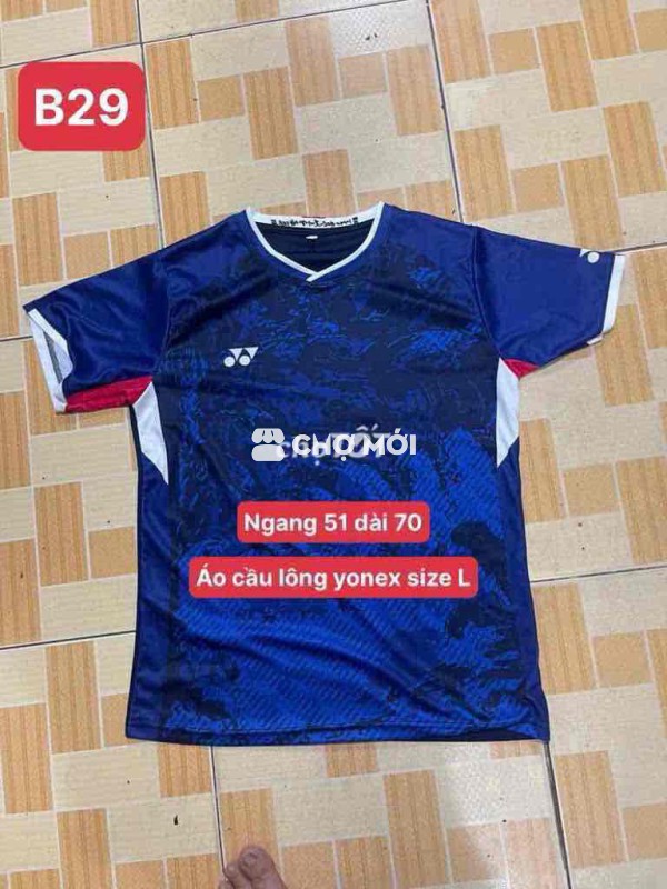 áo yonex cầu lông size L