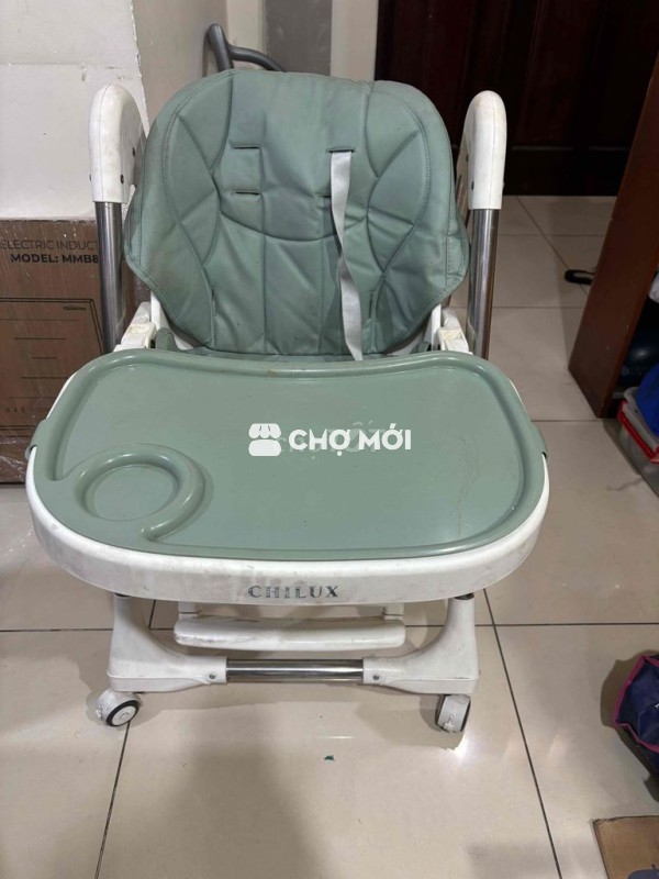 Thanh lý ghế ăn dặm Chilux còn dùng bình thường