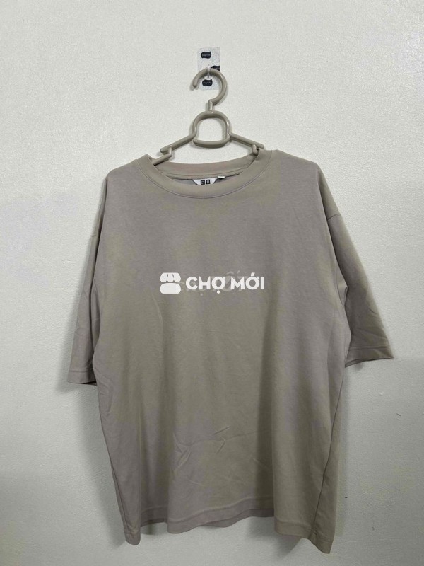UniQlo T-Shirt Light Brown Cotton
