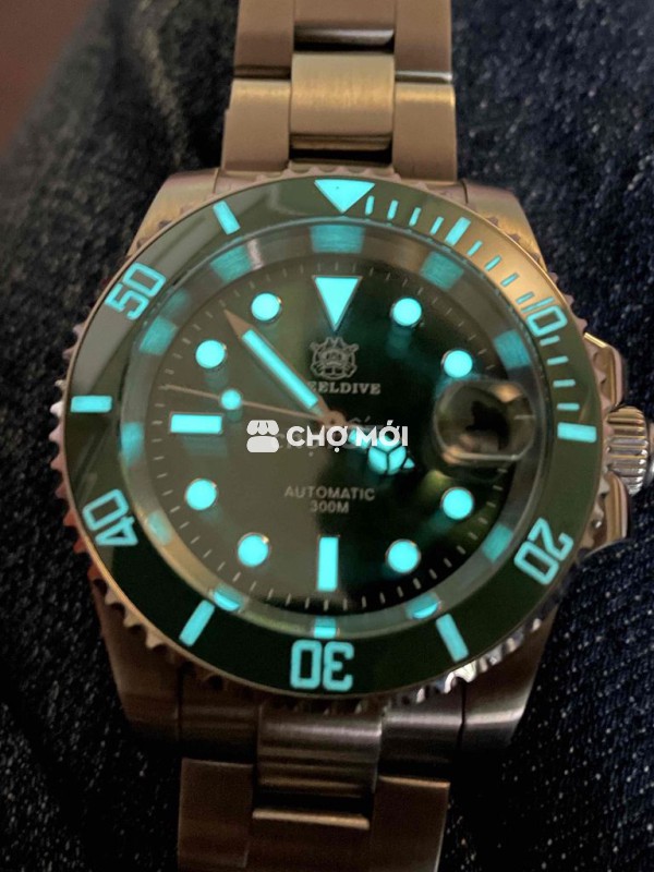 đồng hồ NGƯỜI NHÁI - STEELDRIVER sz 41mm