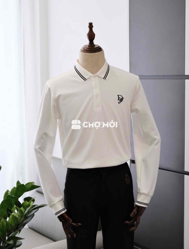 Áo Polo Nam Tay Dài DG Cao Cấp - 2 Màu