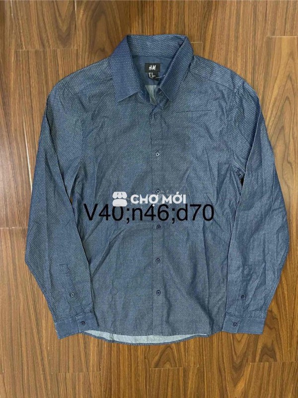 sơmi tay dài HM size 50-57kg mới nguyên