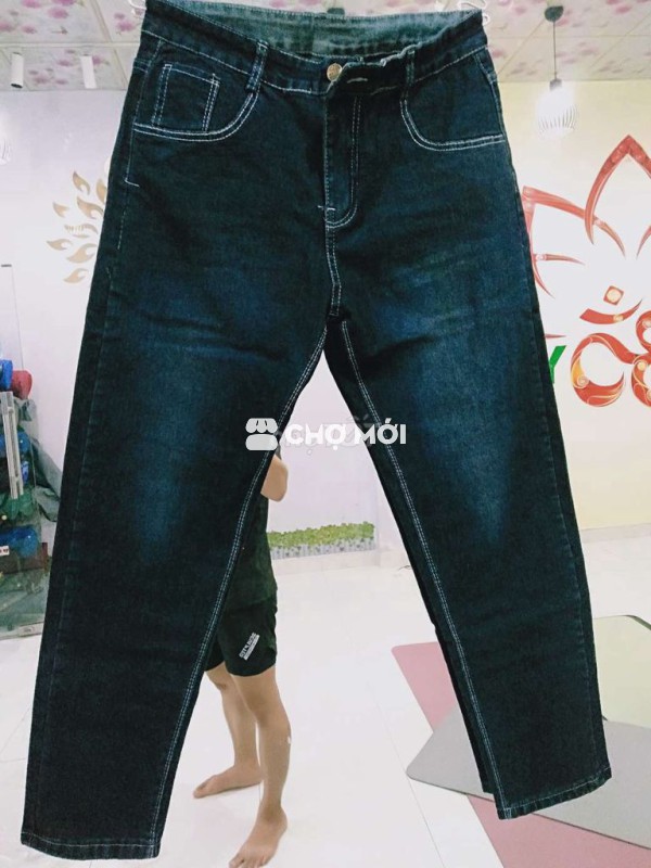 Quần bò xanh đen size 31