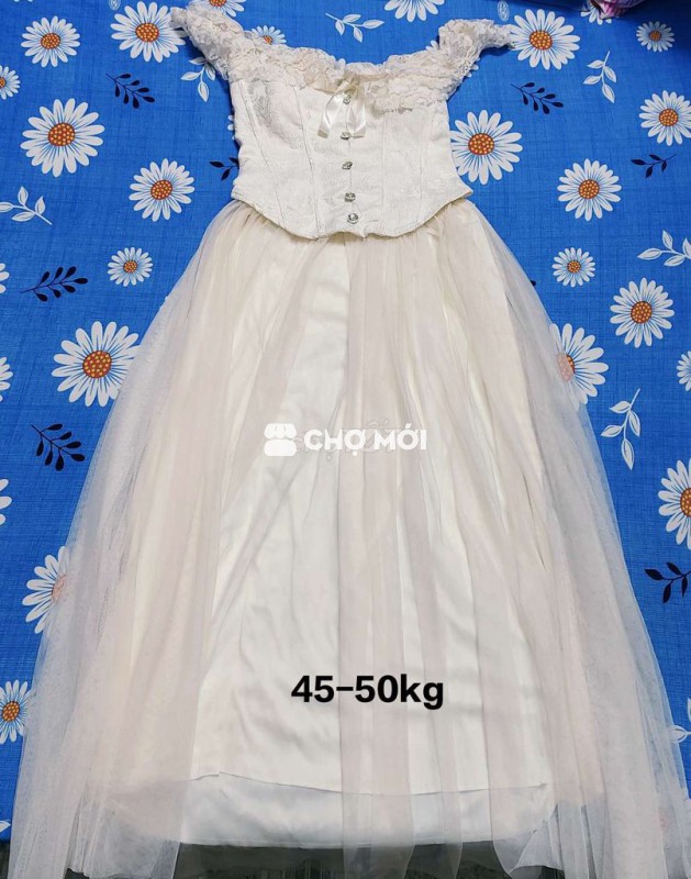 Áo đầm dạ hội thời trang size 45-50kg