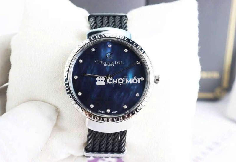 ĐH Nữ : Charriol Kim Cương Siêu Sang Đẹp Fullbox