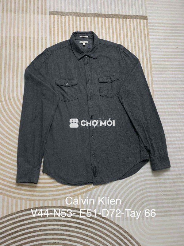 CK • Size M: vai 44, ngực 53, eo 51, dài 72, tay 6