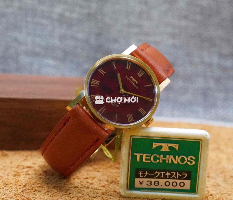 Đồng hồ TECHNOT CƠ CÓT MẶT ĐÁ