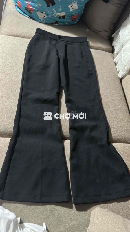 Quần kiểu lưng cao ống loe  (mới 89%)