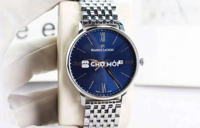 Maurice Lacroix Eliros Date Tặng 2 Bộ Dây Xịn