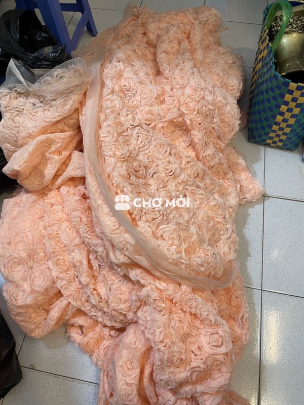 Thanh lý vải hoa hồng