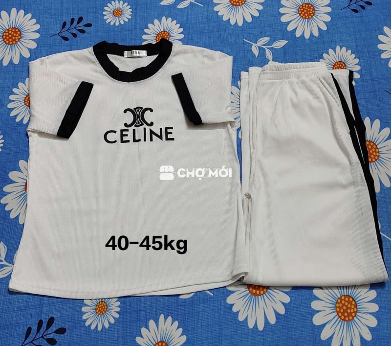 Bộ đồ thun nữ thể thao size S 40-45kg