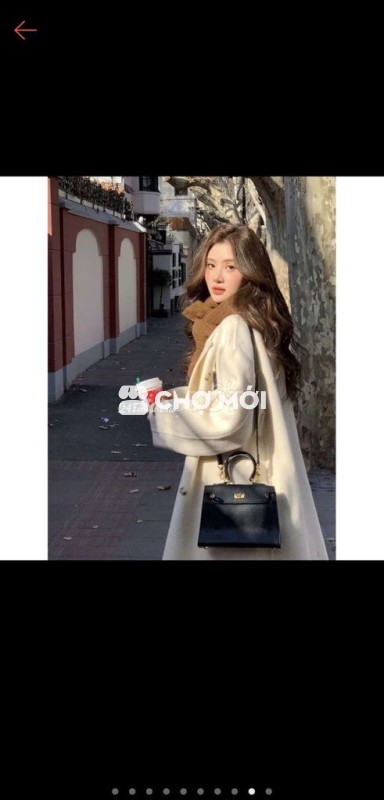 Pass áo mangto+áo len mặc được 1 lần