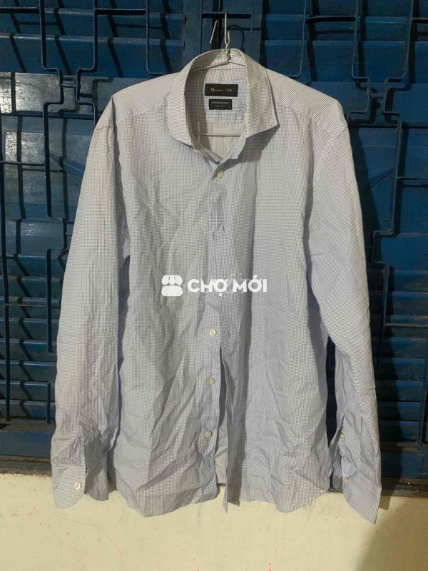 áo sơ mi hiệu chính hãng tem mag đầy đủ