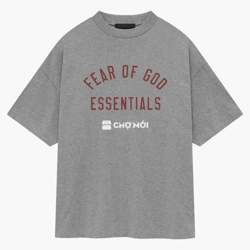 Áo thun Fear of God Essentials Cotton Xám XXS