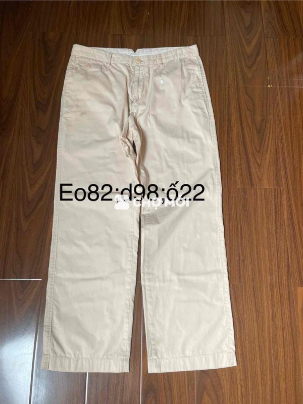 quần kaki Lacoste size 31 mới 96%