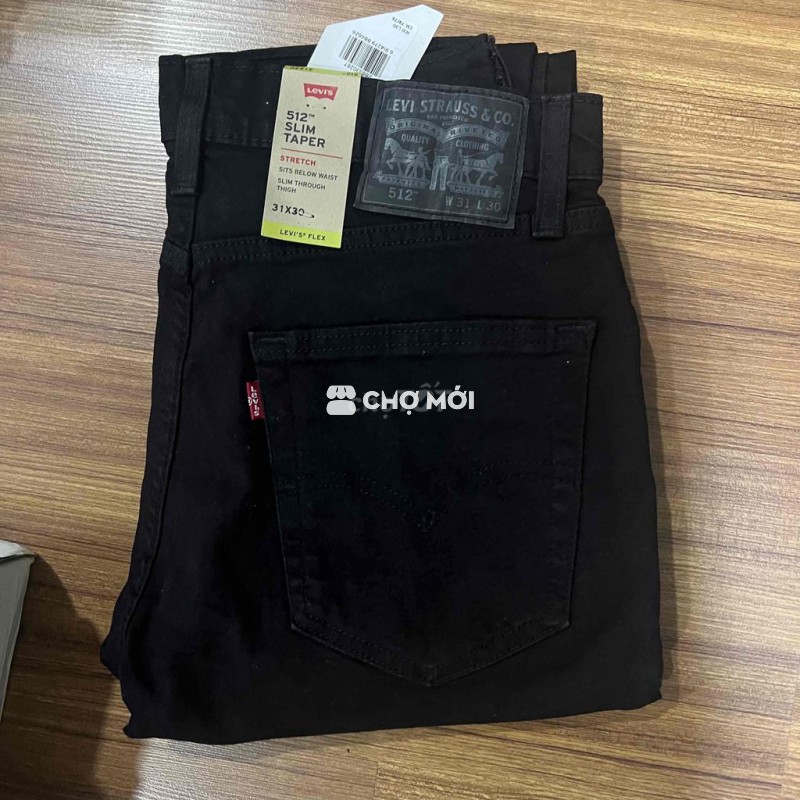 QUẦN JEANS LEVIS 512 SLIM TAPER XÁCH TAY HÃNG