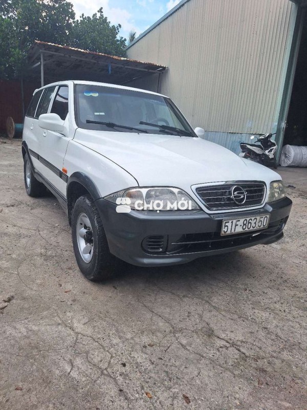 Musso 7 chổ máy dầu 1 cầu 2002 (4 máy) - 200000 km