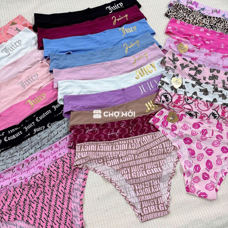 Set 3 quần lót su hãng Juicy Couture xuất Âu