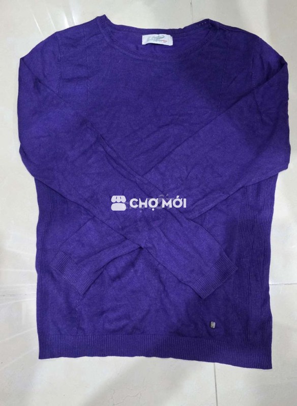 Áo len nữ Crocodile tím