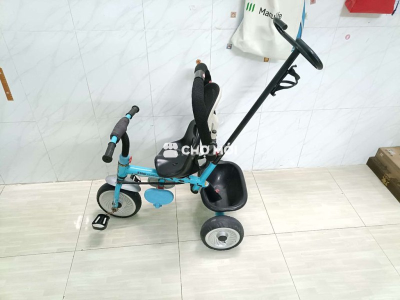 Xe đạp 3 bánh cho bé  xanh lam