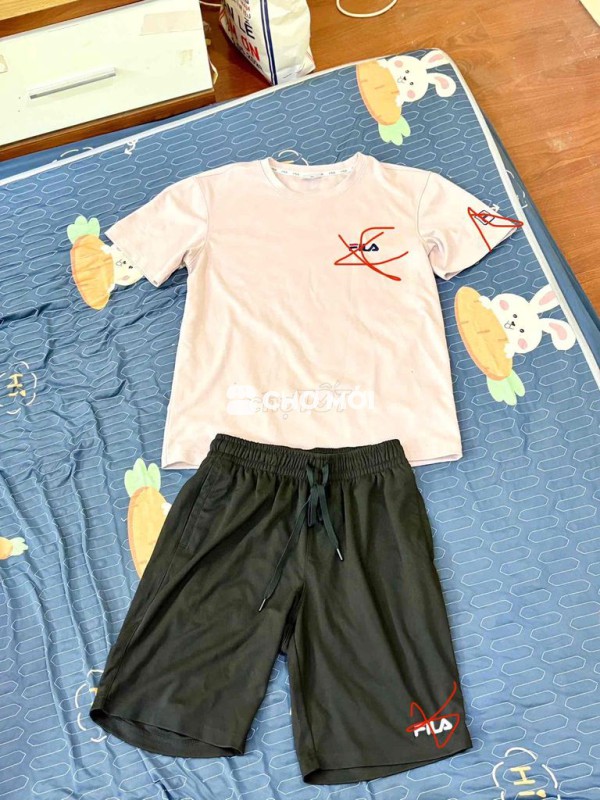 Bộ quần áo Fila vải cotton