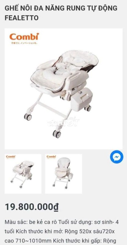 Xe nội tự rung combi nhật bản