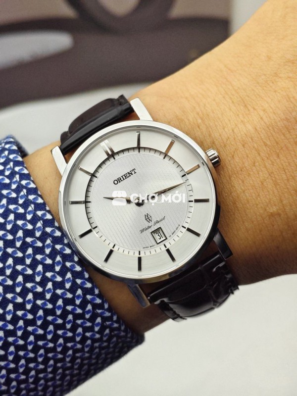 Đồng hồ orient 38mm siêu mỏng máy pin