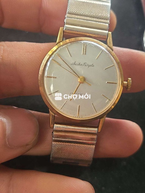 Đồng hồ seiko bọc vàng