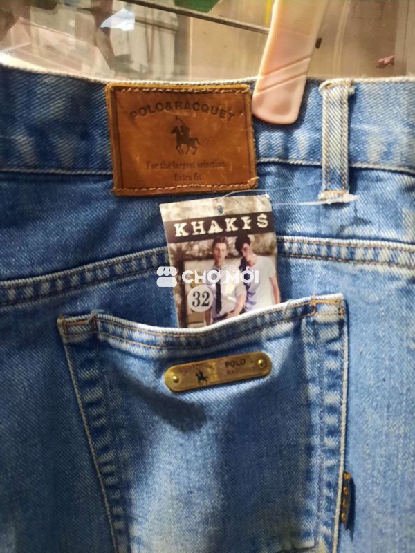 Quần jean Polo & Racquet 32 from rộng Mỹ
